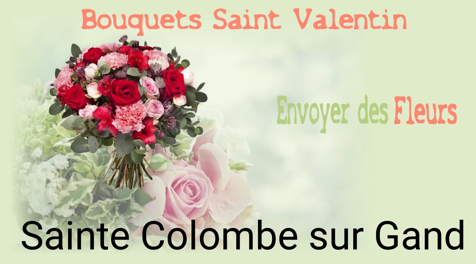 Roses de Saint-Valentin livrées à Sainte-Colombe-sur-Gand